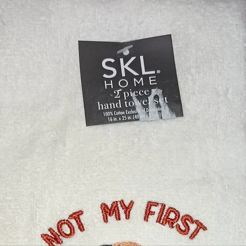 SKL Home‎ 'Not My First Rodeo' Kitchen Towel Set of 2